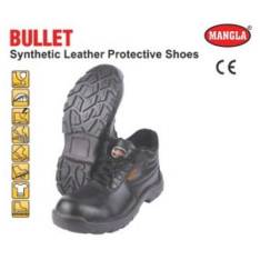 Bullet Synthetic Leather Protective Shoes Manufacturers in Samalkha