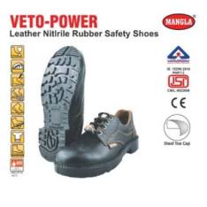 Veto-Power Leather Nitirile Rubber Safety Shoes Manufacturers in Democratic Republic Of The Congo